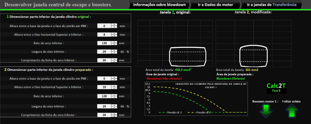 primeiro você desenhou a parte superior da janela central de escape, depois a parte inferior. segue>>>
